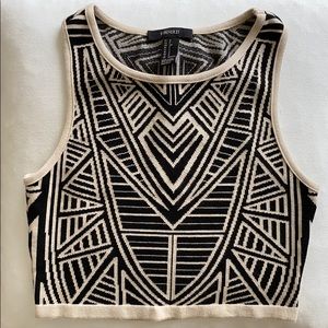 Knit crop top